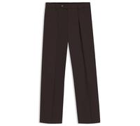 BOSS BOSS BY BECKHAM Bundfaltenhose aus Baumwolle - Style Trousers-252_DB, 50563825 Braun 54
