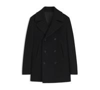BOSS BOSS BY BECKHAM Cabanmantel aus Schurwolle - Style Peacoat-264_DB, 50572289 Schwarz 52