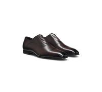 BOSS BOSS BY BECKHAM Oxford-Schuhe aus Leder mit Zehenkappe - Style Quillon_Oxfr_bu_DB, 50562069 Dunkelbraun 41.5