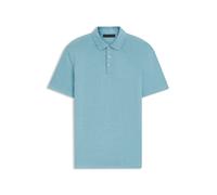 BOSS BOSS BY BECKHAM Poloshirt aus Leinen - Style Parris 79_DB, 50560534 Hellblau XXL