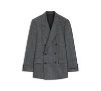 BOSS BOSS BY BECKHAM Sakko aus Wolle, Seide, Leinen und Kaschmir - Style DB-Jacket-262_DB, 50563790 Grau 58