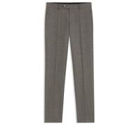 BOSS BOSS BY BECKHAM Slim-Fit Anzughose aus italienischer Wolle - Style Suit-Trousers-262_DB, 50572420 Dunkelbraun 94