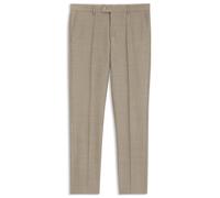 BOSS BOSS BY BECKHAM Slim-Fit Anzughose aus Schurwolle - Style Suit-Trousers-262_DB, 50576252 Hellbeige 58