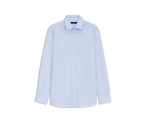 BOSS BOSS BY BECKHAM Slim-Fit Hemd aus Baumwolle - Style H-DAVID-spread_DB, 50564427 Hellblau 45