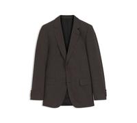 BOSS BOSS BY BECKHAM Slim-Fit Sakko aus Woll-Mix - Style SB-SuitJacket-262_DB, 50563579 Dunkelbraun 46