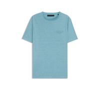 BOSS BOSS BY BECKHAM T-Shirt aus Leinen - Style Taut 79_DB, 50560529 Hellblau L