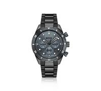 BOSS BOSS Chronomatix schwarz beschichtete Armbanduhr mit Monogramm-Struktur auf dem Zifferblatt - Style BOSS CHRONOMATIX, 58858215 Schwarz ONESI