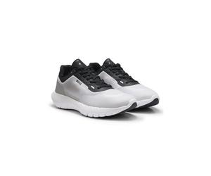 BOSS BOSS-MOTION Schnür-Sneakers aus gewebtem Jacquard - Style BOSS-MOTION_etxc, 50573559 Weiß 42