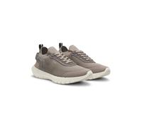 BOSS BOSS-MOTION Sneakers aus Strick mit Leder-Details - Style BOSS-MOTION_Slon_kns, 50563857 Hellgrün 39