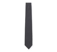 BOSS BOSS ONE Gemusterte Krawatte aus Seiden-Jacquard - Style H-TIE CM 8 ONE, 50571933 Dunkelblau ONESI