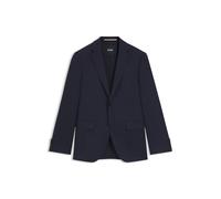 BOSS BOSS ONE Regular-Fit Sakko aus Schurwoll-Serge - Style H-Jeckson-B1, 50469172 Dunkelblau 48