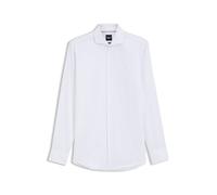 BOSS BOSS ONE Slim-Fit Hemd aus knitterfreier Oxford-Baumwolle - Style H-HANK-SP-B1-C1-263, 50567316 Weiß 39