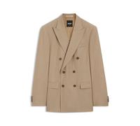BOSS BOSS ONE Slim-Fit Sakko aus Schurwolle - Style H-Huge-DB-B1-263, 50566951 Beige 56
