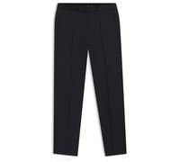 BOSS BOSS ONE Slim-Fit Smoking-Hose aus Schurwoll-Serge - Style H-Genius-Tux-B1, 50469186 Dunkelblau 46