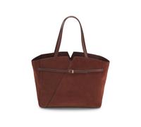 BOSS BOSS Revers Tote Bag aus Veloursleder mit Gürtel-Detail - Style BOSS REVERS TOTE SU, 50567595 Braun ONESI