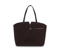 Boss Boss Revers Shopper Tasche Leder 37 cm Laptopfach braun