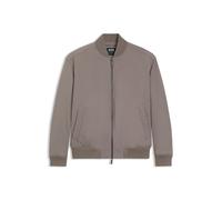 BOSS BOSS x ASTON MARTIN Bomberjacke aus wasserabweisendem Twill - Style Cantin_AM, 50553642 Hellgrau 50