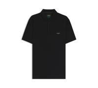 BOSS BOSS x ASTON MARTIN Poloshirt aus Baumwoll-Mix mit Seide - Style L-Tracy_AM-254, 50548616 Schwarz XL