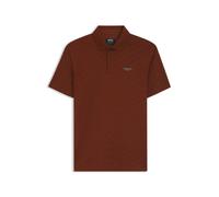 BOSS BOSS x ASTON MARTIN Poloshirt aus mercerisiertem Baumwoll-Jacquard - Style C-Prout 180_AM, 50565174 Dunkelbraun M