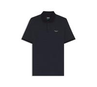BOSS BOSS x ASTON MARTIN Poloshirt aus Wolle-Baumwoll-Piqué - Style C-Prout 242_AM, 50553789 Dunkelblau XXXL