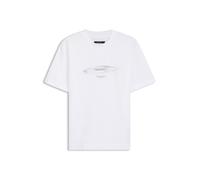 BOSS BOSS x ASTON MARTIN T-Shirt aus Baumwolle mit Auto-Grafik - Style C-Taut 181_AM, 50570435 Weiß XXL