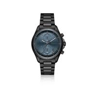 BOSS BOSSLETIC schwarz beschichtete Uhr mit blauem Zifferblatt - Style BOSSLETIC, 58858219 Dunkelgrau ONESI