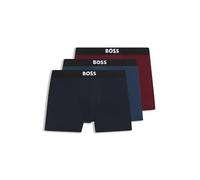 BOSS Dreier-Pack Boxershorts aus Stretch-Baumwolle - Style BoxerBr 3P BOSS ONE, 50544272 Blau / Rot / Schwarz XXL
