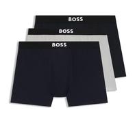 BOSS Menswear Black - BoxerBr 3P BOSS ONE Patterned - Gr. - XXL