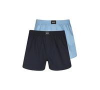 BOSS Boxershorts 2er Pkg. light / pastel blue dunkelblau | S