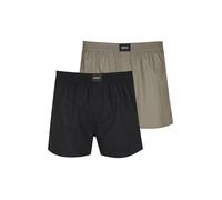 BOSS Boxershorts aus reiner Baumwolle im 2er-Pack in Camel, Größe M