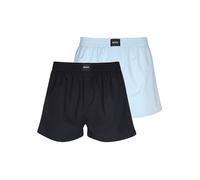 BOSS Black Boxershorts Herren Baumwolle blau, M
