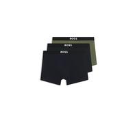 BOSS Boxershorts 3P BOSS ONE 3er Pkg. blau | M
