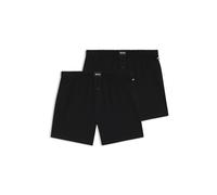 BOSS Boxershorts aus Stretch-Baumwolle im Zweierpack - Style 2P Jersey Boxer, 50544380 Schwarz XL