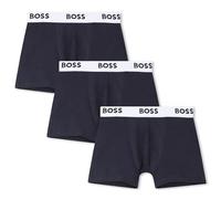 BOSS Boxershorts für Jungen, 3er-Set, Frachtblau, 4 Jahre