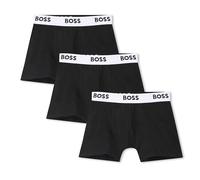 BOSS Boxershorts für Jungen, 3er-Set, Schwarz, 4 Jahre