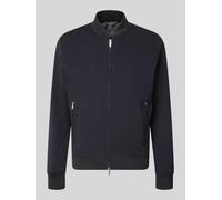 BOSS Boxy Fit Bomberjacke mit Viskose-Anteil Modell 'Hanry BMB' in Black, Größe 48