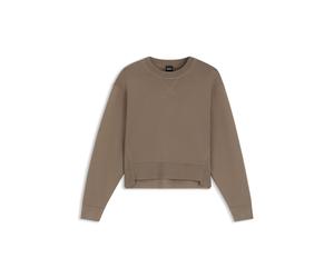BOSS Boxy-Fit Pullover mit Stretch-Anteil - Style Famangi, 50562665 Braun XXL