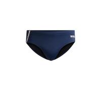 BOSS Badehose aus Jersey mit Signature-Streifen und Logo - Style Brief John, 50515714 Dunkelblau M