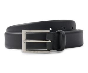 BOSS Brondon Leather Belt W100 Black