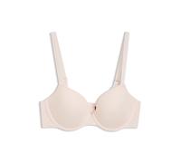 Bügel-BH BOSS "UNDERWIRE BRA CI", Damen, Gr. 80, Cup C, rosa (light, pastel pink 680), Jersey, Obermaterial: 95% Viskose, 5% Elasthan, körpernah, BHs Bügel-BH, mit BOSS Schriftzug auf den Trägern (139