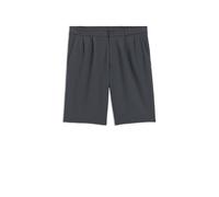 BOSS Bügelleichte Shorts aus Jersey mit Bundfalten vorn - Style S_Tennis Retro Pleat, 50541369 Dunkelgrau L