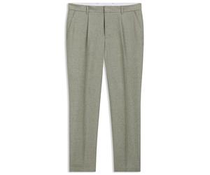BOSS Bundfaltenhose aus Leinen-Mix - Style C-Perin-PL-253, 50568816 Hellgrün 94