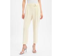 BOSS Bundfaltenhose Damen Acetat gelb, 38
