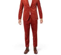 BOSS Bundfaltenhose Herren Slim Fit Cord braun, 54