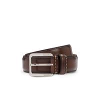 BOSS Business-Gürtel aus italienischem Leder mit Messing-Schließe - Style Lars-St_Sz35, 50522757 Dunkelbraun 95