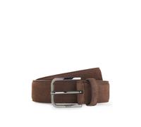 BOSS Business-Gürtel aus Leder mit polierter Schließe aus Metall - Style Madison-B1_SdGm_Sz35, 50574430 Dunkelbraun 115