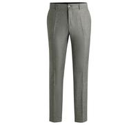 BOSS Business-Hose aus filigran gemustertem Stretch-Gewebe - Style C-Genius-252, 50540717 Grün 52