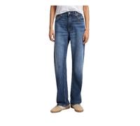 Straight-Jeans BOSS ORANGE "ADA HR 13.0 Premium Damenmode", Damen, Gr. 29, Länge 32, dunkelblau 402, Denim/Jeans, Obermaterial: 100% Baumwolle, unifarben, straight fit lang, Jeans Straight-Jeans, High