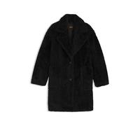 BOSS Orange Teddymantel Damen schwarz, 36