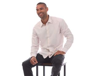 Boss - "C-Cole" Hemd für Herren (Weiß/Hellrosa) M